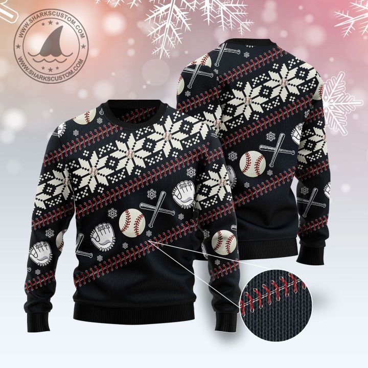 litzzy Baseball Christmas T810 Ugly Christmas Sweater -  Best Gift For Christmas, Noel Malalan - Christmas Signature sweater   