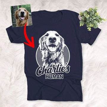 litzzy Personalized Dog Shirts For Humans, Custom Dog Tshirt, Sweatshirt, Hoodie For Humans, Gift For Dog Lover T-shirt   