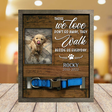 litzzy Golden Retriever Memorial Gift Decor, Dog Picture Frame, Dog Picture Frame, For Loss Of Pet Pet Picture Frame Style 1 8.7 x 10.6 