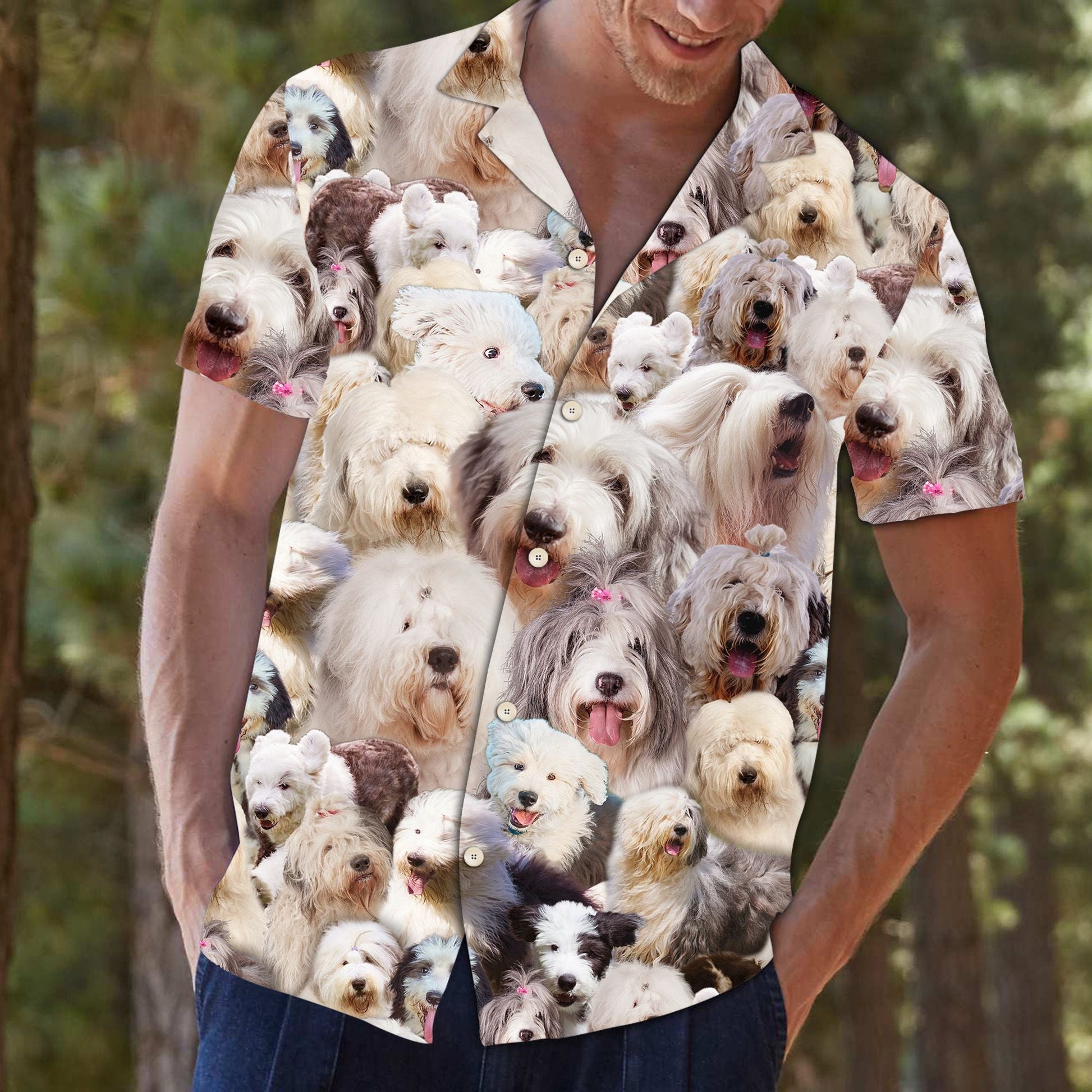litzzy Old English Sheepdog Awesome D0207 - Hawaii Shirt Hawaii Shirt   