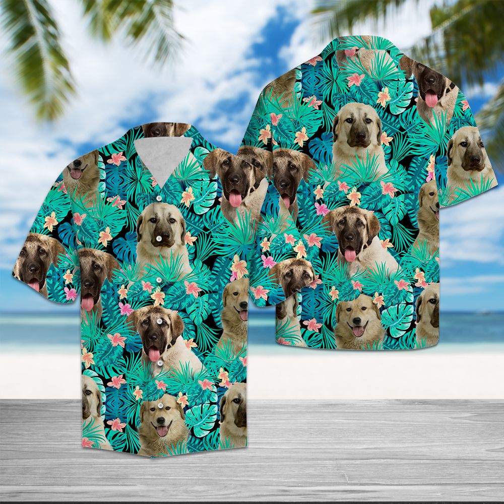 litzzy Anatolian Shepherd Dog Tropical T0307 - Hawaii Shirt Hawaii Shirt   