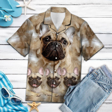 litzzy Awesome French Bulldog G5703 - Hawaii Shirt Hawaii Shirt   