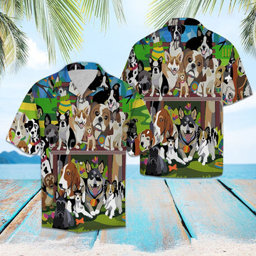 litzzy The World Of Dogs G5707 - Hawaii Shirt Hawaii Shirt   