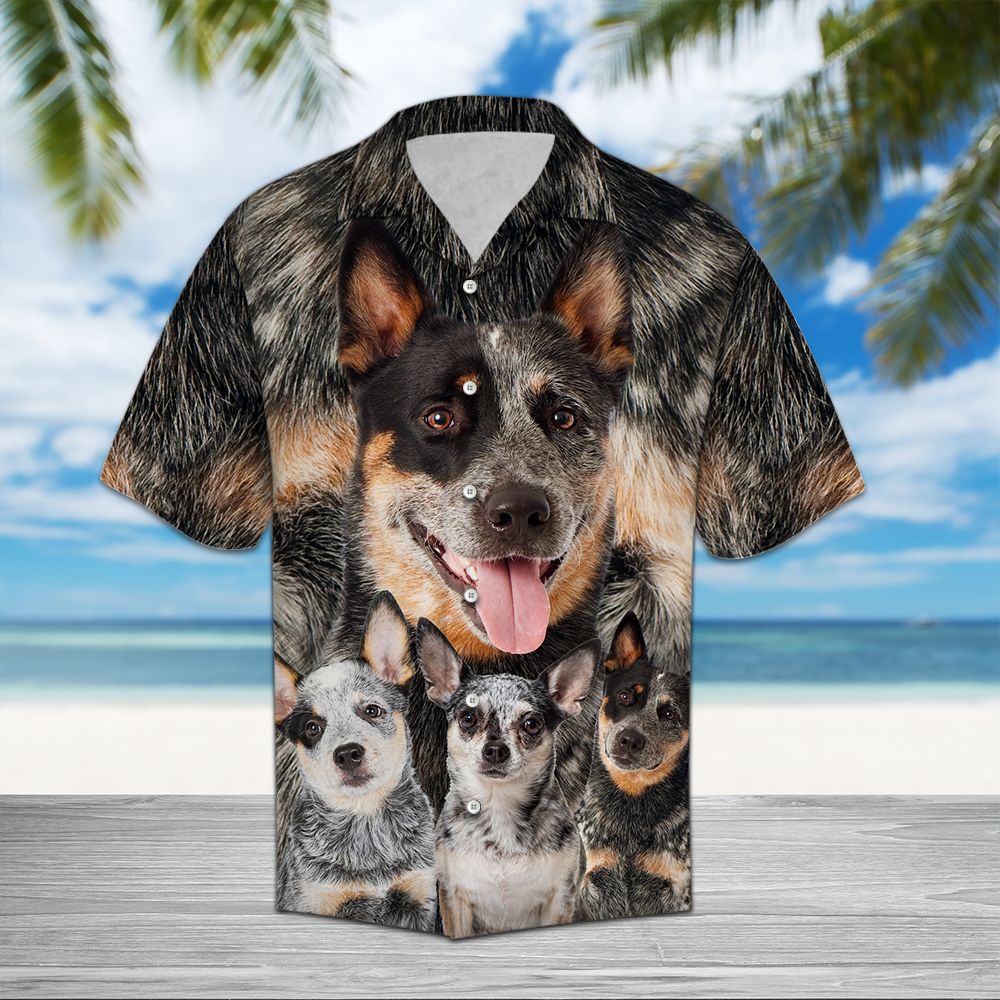 litzzy Australian Cattle Dog Great D0807 - Hawaii Shirt Hawaii Shirt   