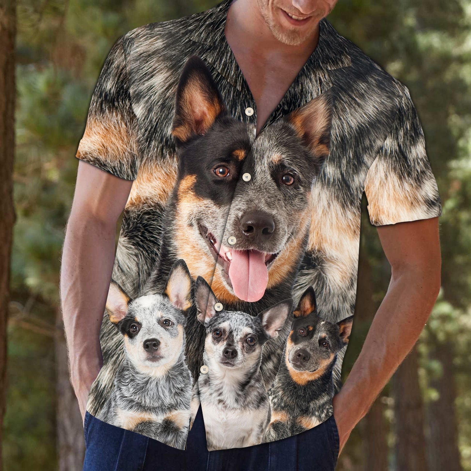 litzzy Australian Cattle Dog Great D0807 - Hawaii Shirt Hawaii Shirt   