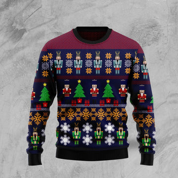 litzzy Nutcracket HZ92408 Ugly Christmas Sweater -  Best Gift For Christmas, Noel Malalan - Christmas Signature sweater   