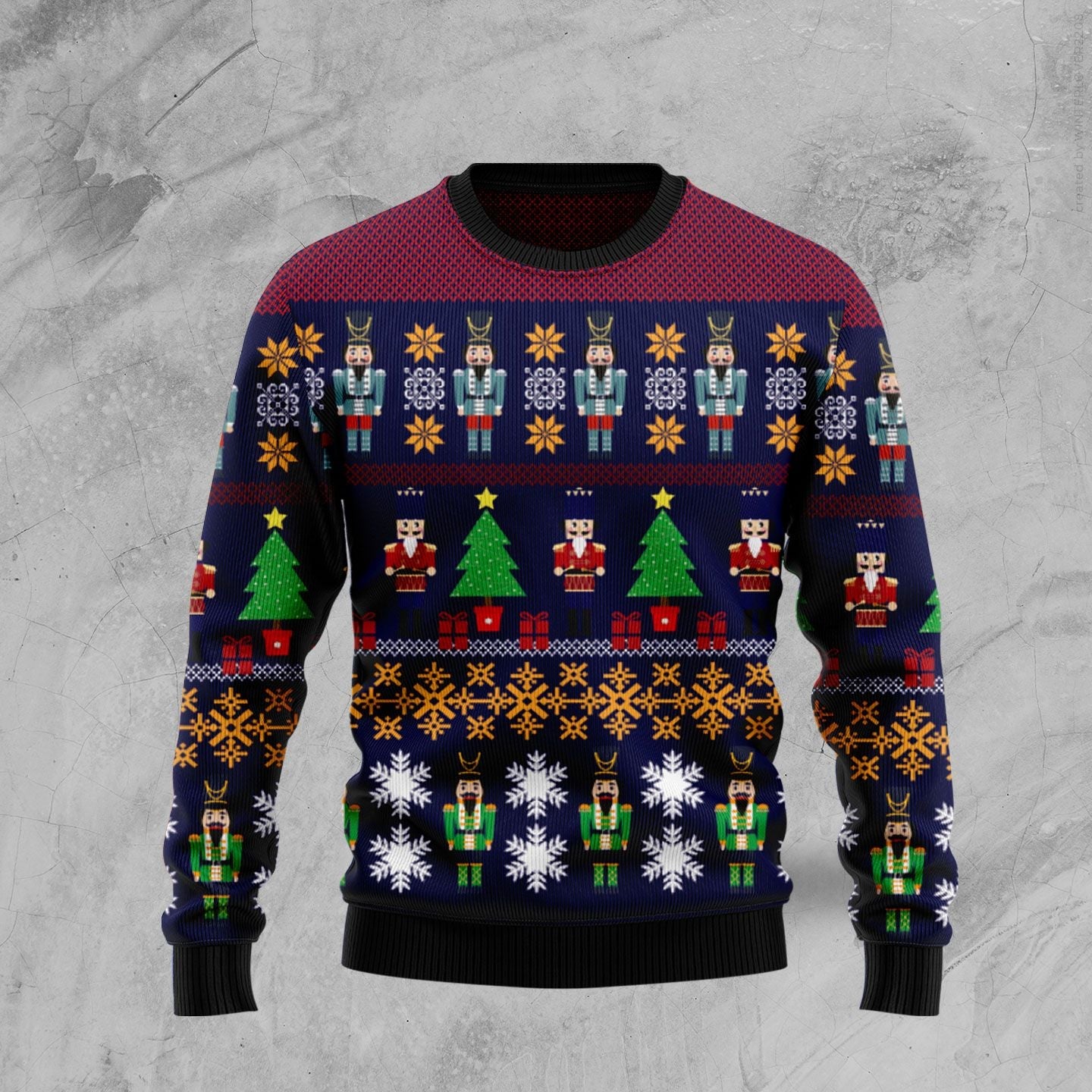 litzzy Nutcracket HZ92408 Ugly Christmas Sweater -  Best Gift For Christmas, Noel Malalan - Christmas Signature sweater   
