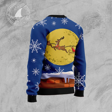 litzzy Funny Santa Xmas HZ92305 Ugly Christmas Sweater -  Best Gift For Christmas, Noel Malalan - Christmas Signature sweater   