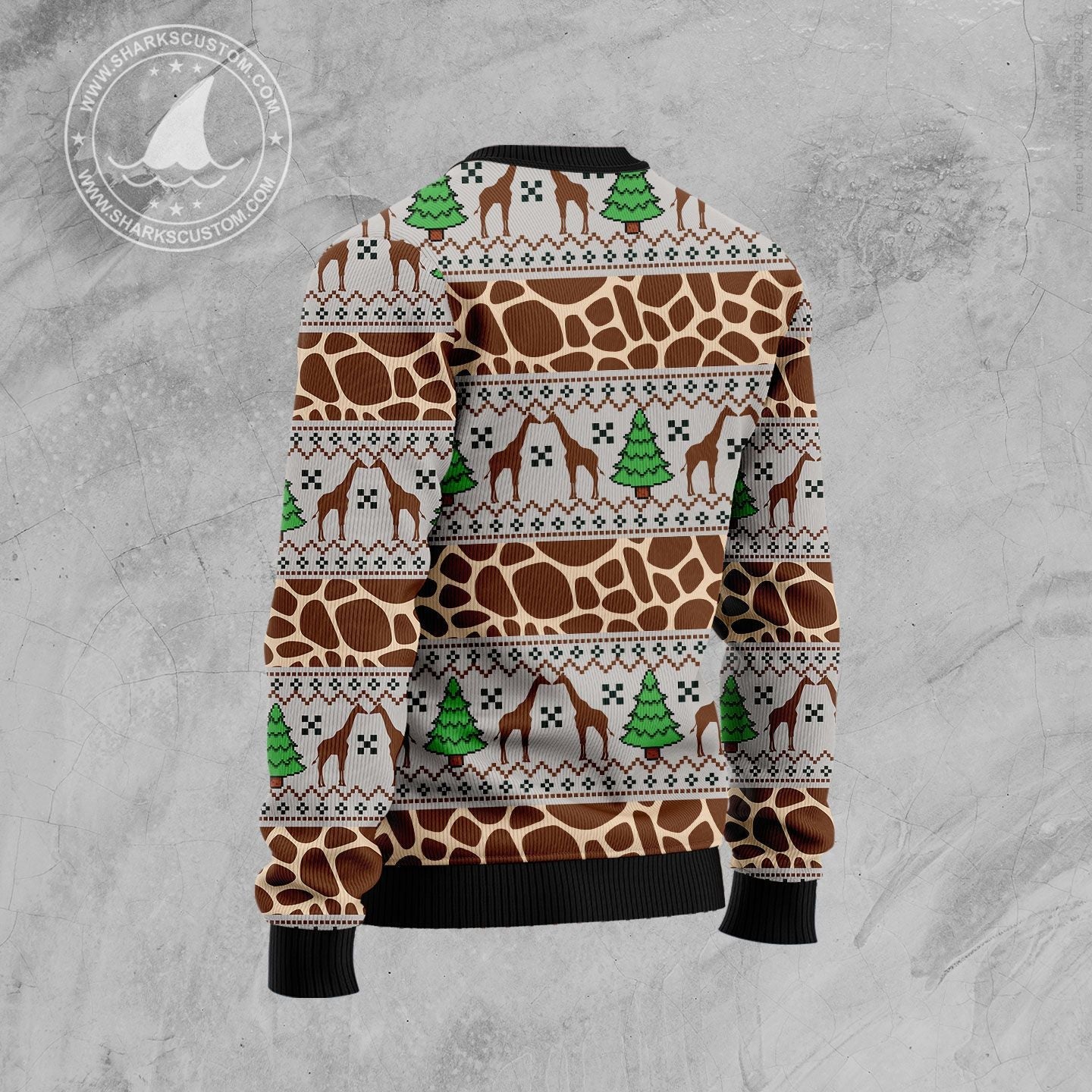 litzzy Giraffe Family Christmas T259 Ugly Christmas Sweater -  Best Gift For Christmas, Noel Malalan - Christmas Signature sweater   