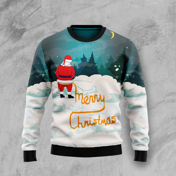 litzzy Santa Merry Christmas HT92408 Ugly Christmas Sweater -  Best Gift For Christmas, Noel Malalan - Christmas Signature sweater   