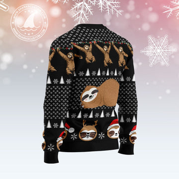 litzzy Crazy Sloth G5928 Ugly Christmas Sweater -  Best Gift For Christmas, Noel Malalan - Christmas Signature sweater   