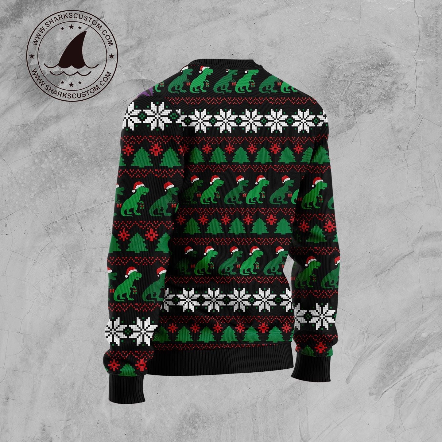 litzzy Christmas Tree Rex TG5928 Ugly Christmas Sweater -  Best Gift For Christmas, Noel Malalan - Christmas Signature sweater   