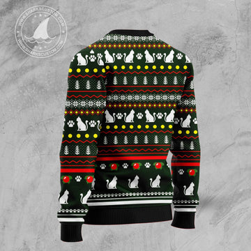 litzzy Meowy Catmas TY299 Ugly Christmas Sweater -  Best Gift For Christmas, Noel Malalan - Christmas Signature sweater   