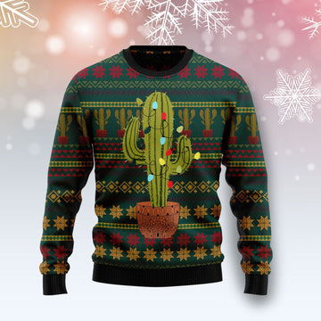litzzy Cactus Christmas T309 Ugly Christmas Sweater -  Best Gift For Christmas, Noel Malalan - Christmas Signature sweater   