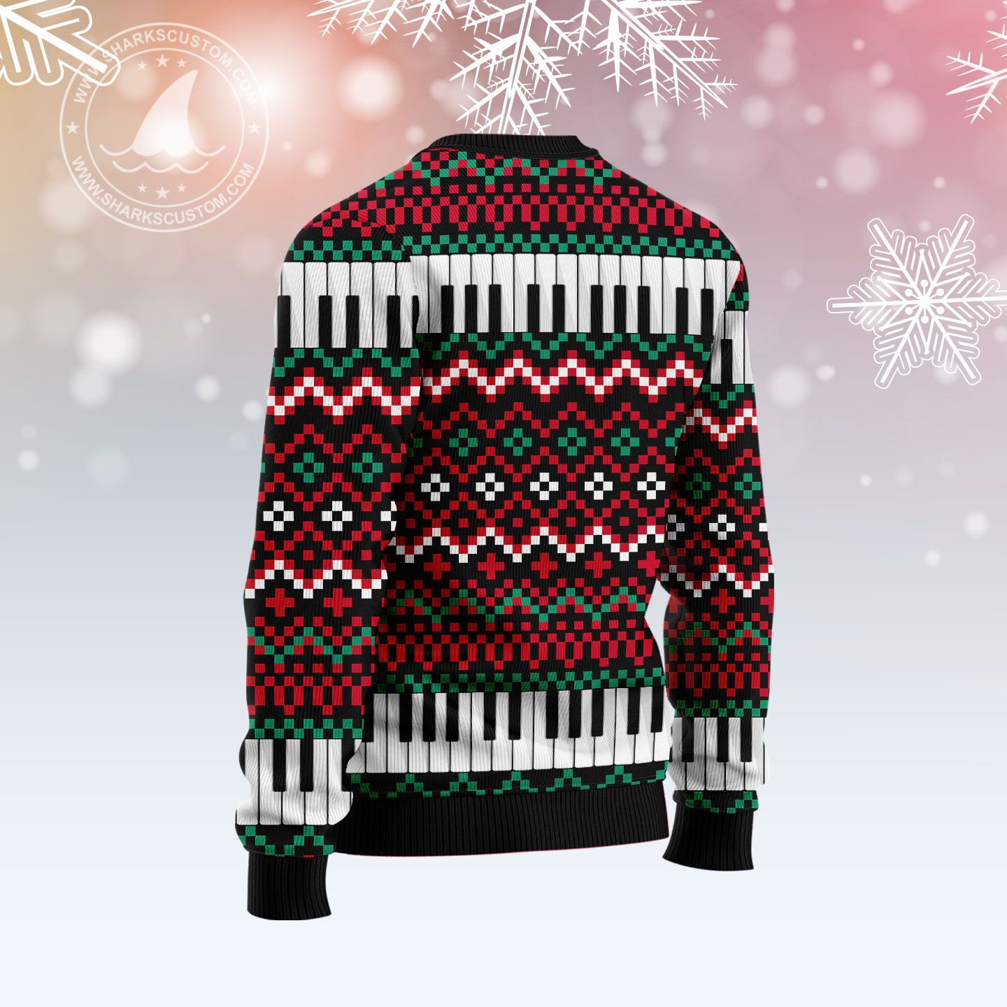 litzzy Piano Awesome T309 Ugly Christmas Sweater -  Best Gift For Christmas, Noel Malalan - Christmas Signature sweater   