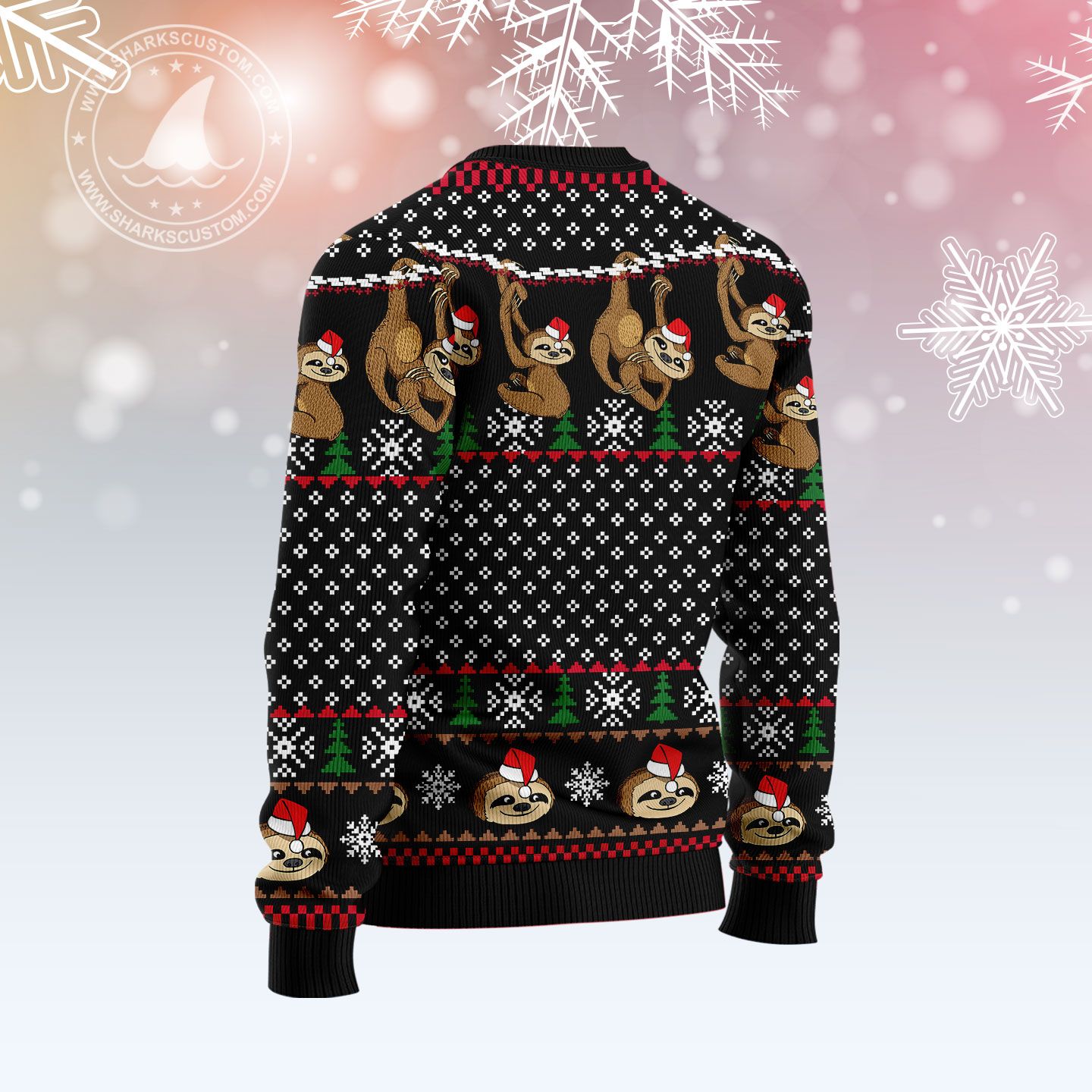 litzzy Merry Slothmas T309 Ugly Christmas Sweater -  Best Gift For Christmas, Noel Malalan - Christmas Signature sweater   