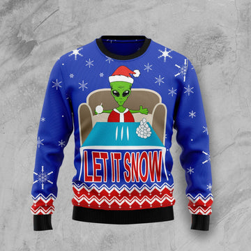 litzzy Let It Snow T110 Ugly Christmas Sweater -  Best Gift For Christmas, Noel Malalan - Christmas Signature sweater   