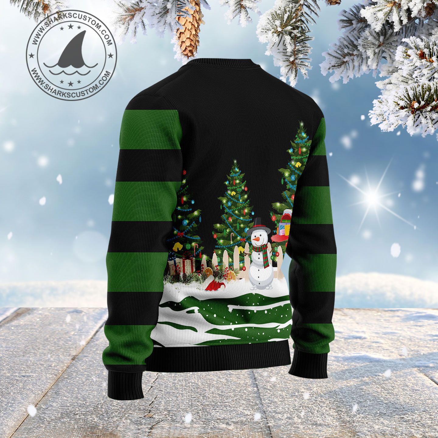 litzzy Merry Christmas Pug HZ100203 Ugly Christmas Sweater -  Best Gift For Christmas, Noel Malalan - Christmas Signature sweater   