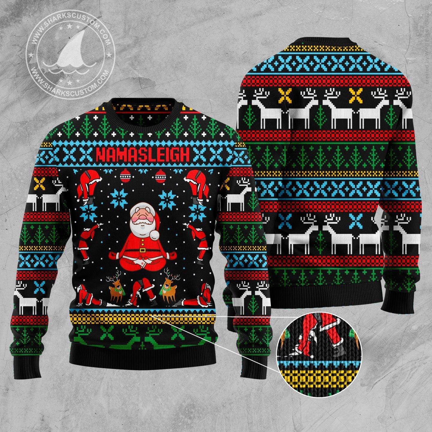 litzzy Namasleigh HT100104 Ugly Christmas Sweater -  Best Gift For Christmas, Noel Malalan - Christmas Signature sweater   