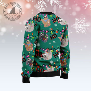 litzzy Sloth Hohoho T510 Ugly Christmas Sweater -  Best Gift For Christmas, Noel Malalan - Christmas Signature sweater   