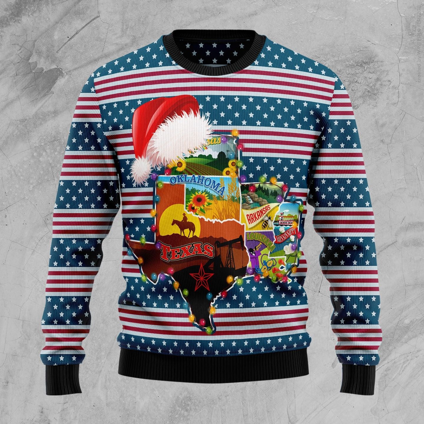 litzzy Texas Xmas D0610 Ugly Christmas Sweater -  Best Gift For Christmas, Noel Malalan - Christmas Signature sweater   