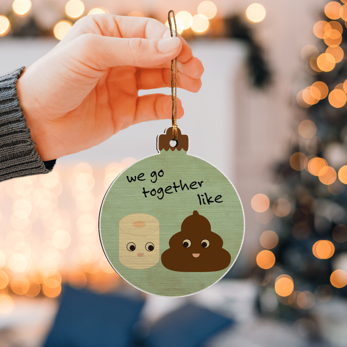 litzzy We Go Together Like Ornament   