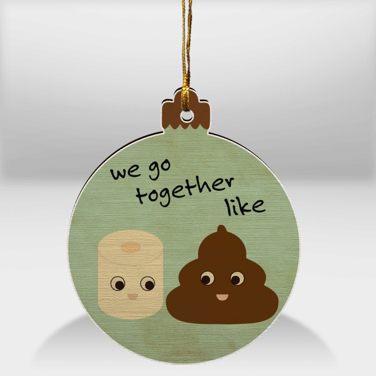 litzzy We Go Together Like Ornament   