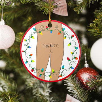litzzy Tiny Butt Ornament   