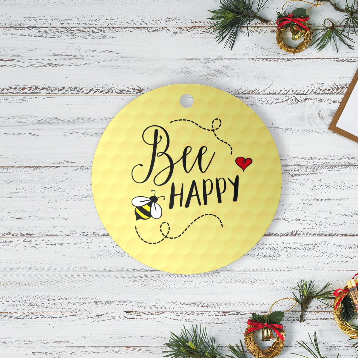 litzzy Bee Happy Ornament   