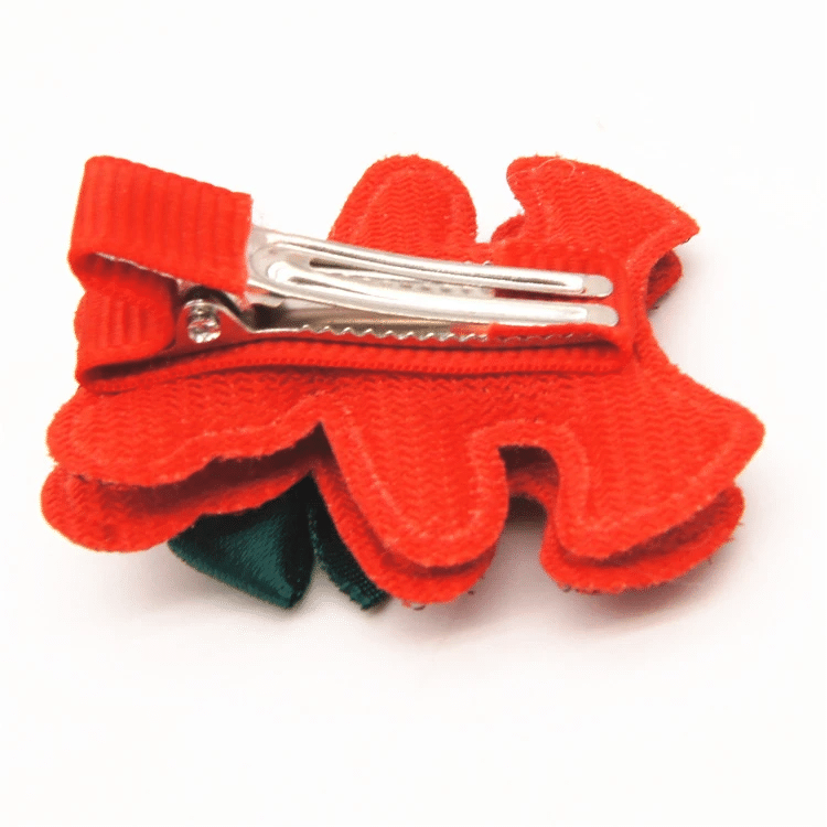 litzzy Red Green Christmas Dog Collar, Winter Dog Collar, Holiday Dog Collar Ornament   