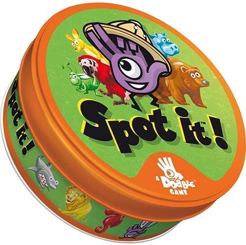 litzzy Spot It! Junior Animals Card Game, Game For Kids Ornament   