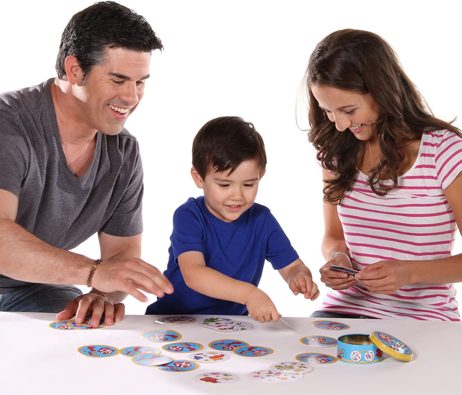 litzzy Spot It! Junior Animals Card Game, Game For Kids Ornament   