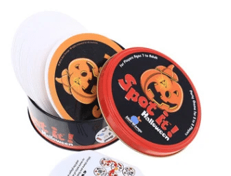 litzzy Spot It! Junior Animals Card Game, Game For Kids Ornament Halloween  