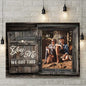 litzzy Custom Couple Photo You & me We got this Wall Art Canvas, Wedding Anniversary Gift Canvas Wall Art 11"x14"  