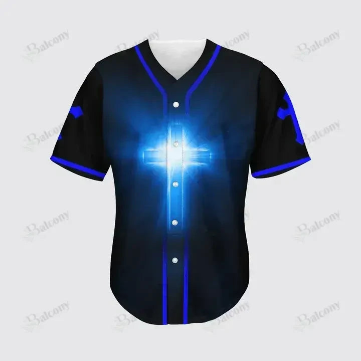 litzzy Litzzy Baseball Jersey - Baseball Tee Jesus is my God, My life, My all, My Eeverything 1 Baseball Jersey 166 - Jersey Shirt Unisex Custom Printed Baseball Jersey   