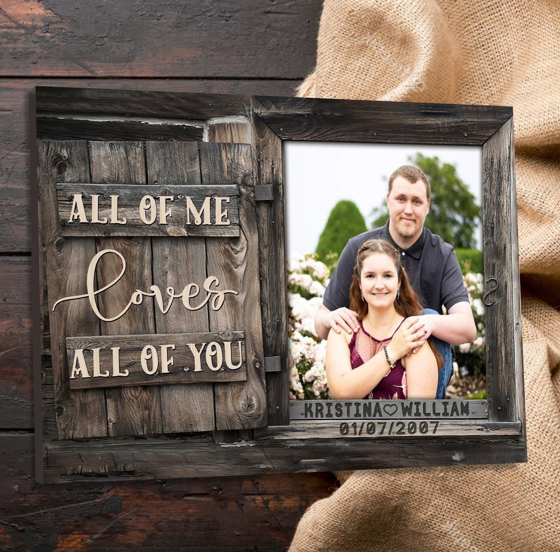 litzzy Custom Picture We're A Team Funny Couple Wall Art, Husband and Wife Wedding Anniversary Wall Art Canvas for Bed Room Decor Canvas Wall Art   