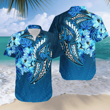 litzzy Litzzy Hawaiian Shirts - Amazing Polynesian Hawaiian Shirt Aloha Hawaii Shirt Aloha Shirt For Summer - Aloha Custom Hawaii Shirts For Beach Summer Hawaii Shirt Hawaiian Shirt S Red