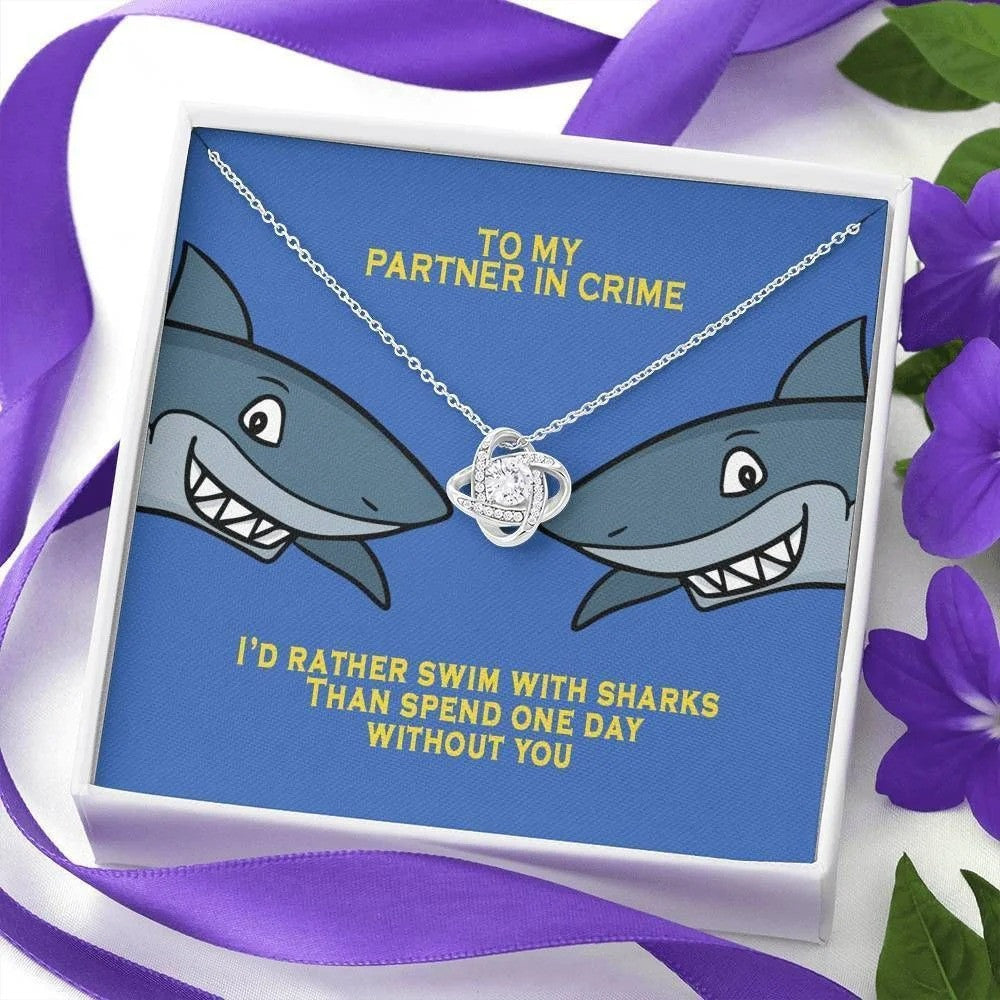 litzzy Personalized Shark Mom Necklace, Shark Mom Do Do Do Necklace for Mother's Day Message Card Necklace For Mom, Mother's Day Gifts From Daughter Jewelry Style 3 Standard Box 