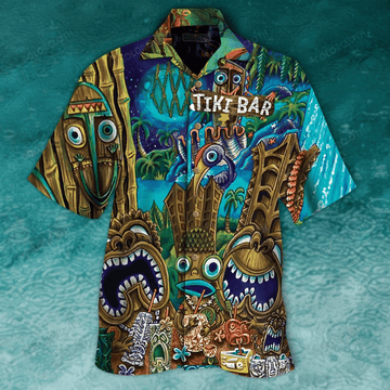 litzzy Litzzy Hawaiian Shirts - Tiki Aloha Hawaiian Shirt Aloha Hawaii Shirt Aloha Shirt For Summer - Aloha Custom Hawaii Shirts For Beach Summer Hawaii Shirt Hawaiian Shirt S White