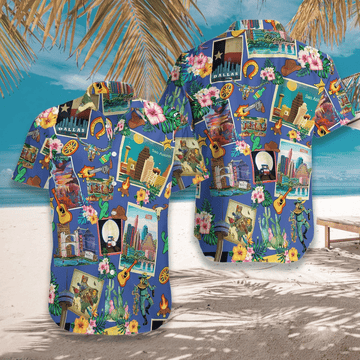 litzzy Litzzy Hawaiian Shirts - USA Hawaiian Shirt Aloha Hawaii Shirt Aloha Shirt For Summer - Aloha Custom Hawaii Shirts For Beach Summer Hawaii Shirt Hawaiian Shirt S White