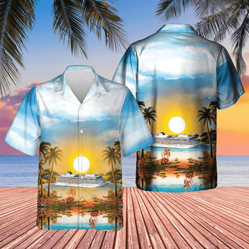litzzy Litzzy Hawaiian Shirts - US Cruise Ship Hawaiian Shirts Aloha Hawaii Shirt Aloha Shirt For Summer Aloha Hawaii Shirt Aloha Shirt For Summer - Aloha Custom Hawaii Shirts For Beach Summer Hawaii Shirt Hawaiian Shirt S Red