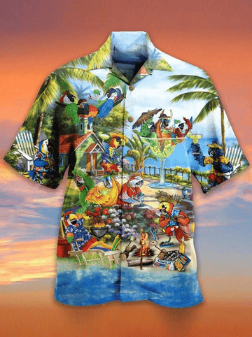 litzzy Litzzy Hawaiian Shirts - Vintage Hawaiian Shirts Aloha Hawaii Shirt Aloha Shirt For Summer Aloha Hawaii Shirt Aloha Shirt For Summer - Aloha Custom Hawaii Shirts For Beach Summer Hawaii Shirt Hawaiian Shirt S White