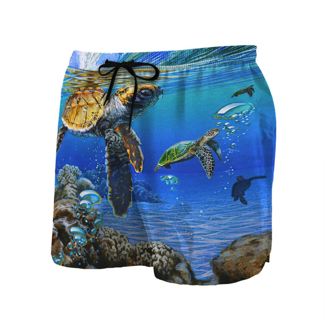 litzzy Litzzy Hawaiian Shirts - Hawaiian Short Sleeve 3D In The Ocean Turtle Custom Hawaii Shirt Aloha Hawaii Shirt Aloha Shirt For Summer - Aloha Custom Hawaii Shirts For Beach Summer Hawaii Shirt   