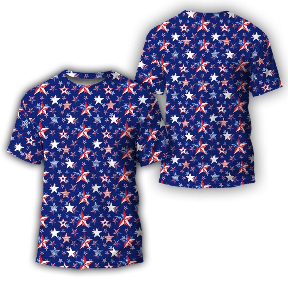 litzzy 4th Of July Apparel, 4th Of July Button Up Shirt Hawaiian shirt for men, women Hawaii Shirt   