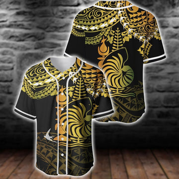 litzzy Litzzy Baseball Jersey - New Caledonia Life Style Baseball Jersey - Colorful - Adult Unisex - Full Size (S - 5XL) - Jersey Shirt Unisex Custom Printed Jersey Shirt Unisex Baseball Jersey S  