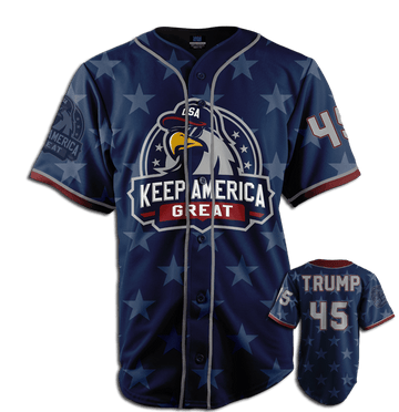 litzzy Litzzy Baseball Jersey - 4th of July Eagle Great Baseball Jersey - Colorful - Adult Unisex - Full Size (S - 5XL) - Jersey Shirt Unisex Custom Printed Baseball Jersey   