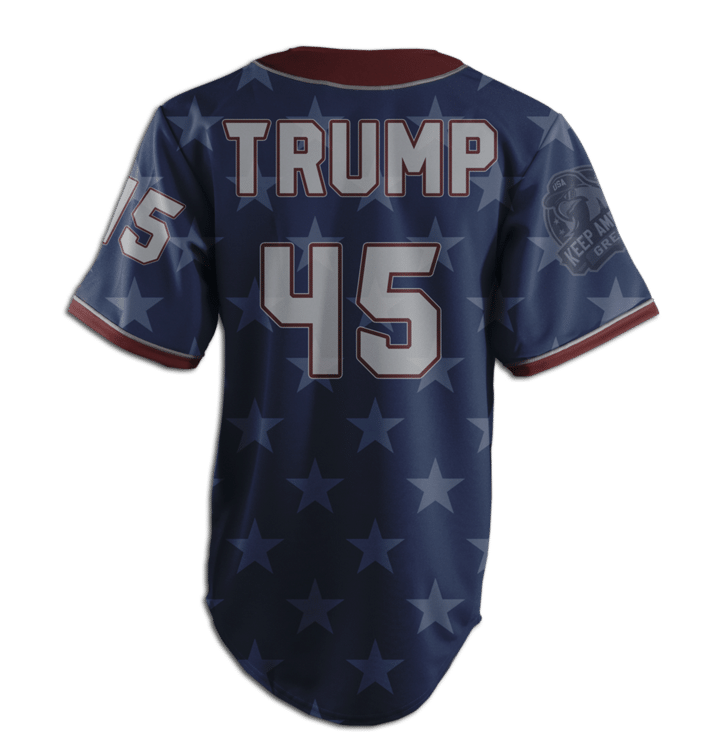 litzzy Litzzy Baseball Jersey - 4th of July Eagle Great Baseball Jersey - Colorful - Adult Unisex - Full Size (S - 5XL) - Jersey Shirt Unisex Custom Printed Baseball Jersey   