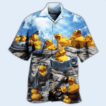 litzzy Litzzy Hawaiian Shirts - Duck Better With Rubber Duck Hawaiian Shirts QT207092Lb Aloha Hawaii Shirt Aloha Shirt For Summer - Aloha Custom Hawaii Shirts For Beach Summer Hawaii Shirt   
