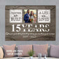 litzzy Wedding Anniversary 15 Years - Couple Canvas For Husband And Wife - Anniversary Gift For Bedroom - Litzzy Wall Art Canvas Canvas Wall Art   