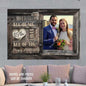 litzzy Wedding Anniversary 15 Years - Couple Canvas For Husband And Wife - Anniversary Gift For Bedroom - Litzzy Wall Art Canvas Canvas Wall Art   